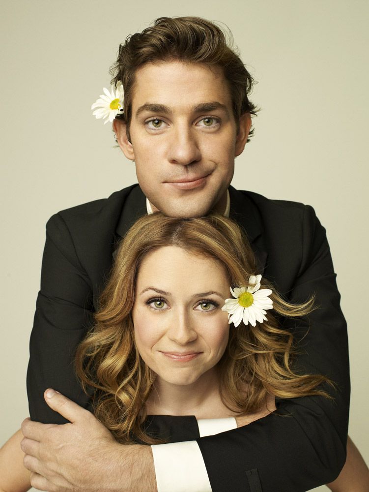 John Krasinski Jenna Fischer by Peggy Sirota