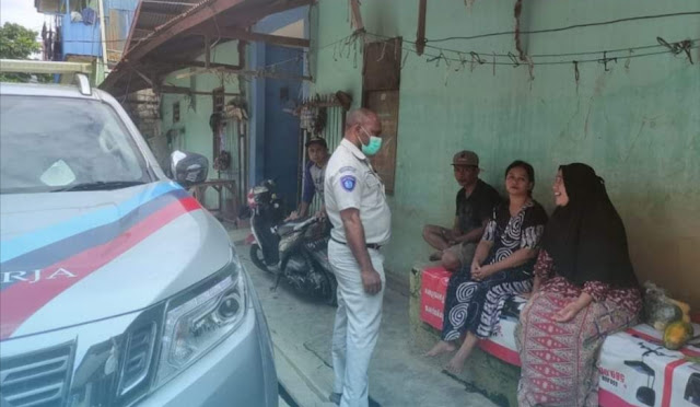 Jasa Raharja Papua Santuni Keluarga Tukang Sayur Korban Tabrak Lari di Pertigaan Yakonde