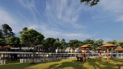 รับออกแบบรีสอร์ท Elephant Nature Park Resort  รีสอร์ท&ศูนย์อภิบาลช้าง 🐘 ผู้รับเหมาโครงการ บริษัท ดิอานนท์พร็อพเพอร์ตี้ จำกัด