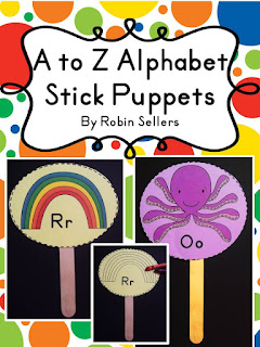 letter puppets printables