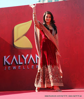 Aishwarya Rai at Kalyan Jewellers showroom at Dubai