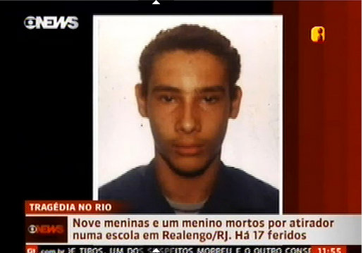 The gunman Wellington Menezes de Oliveira Of the 12 children killed during 