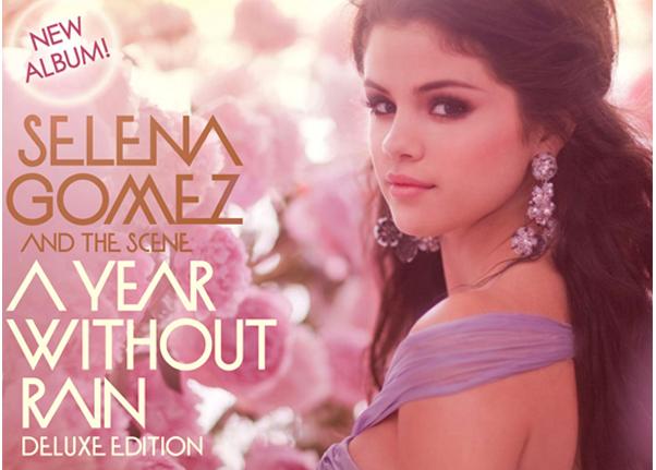 selena gomez a year without rain deluxe edition album cover. A YEAR WiTHOUT RAiN DELUXE