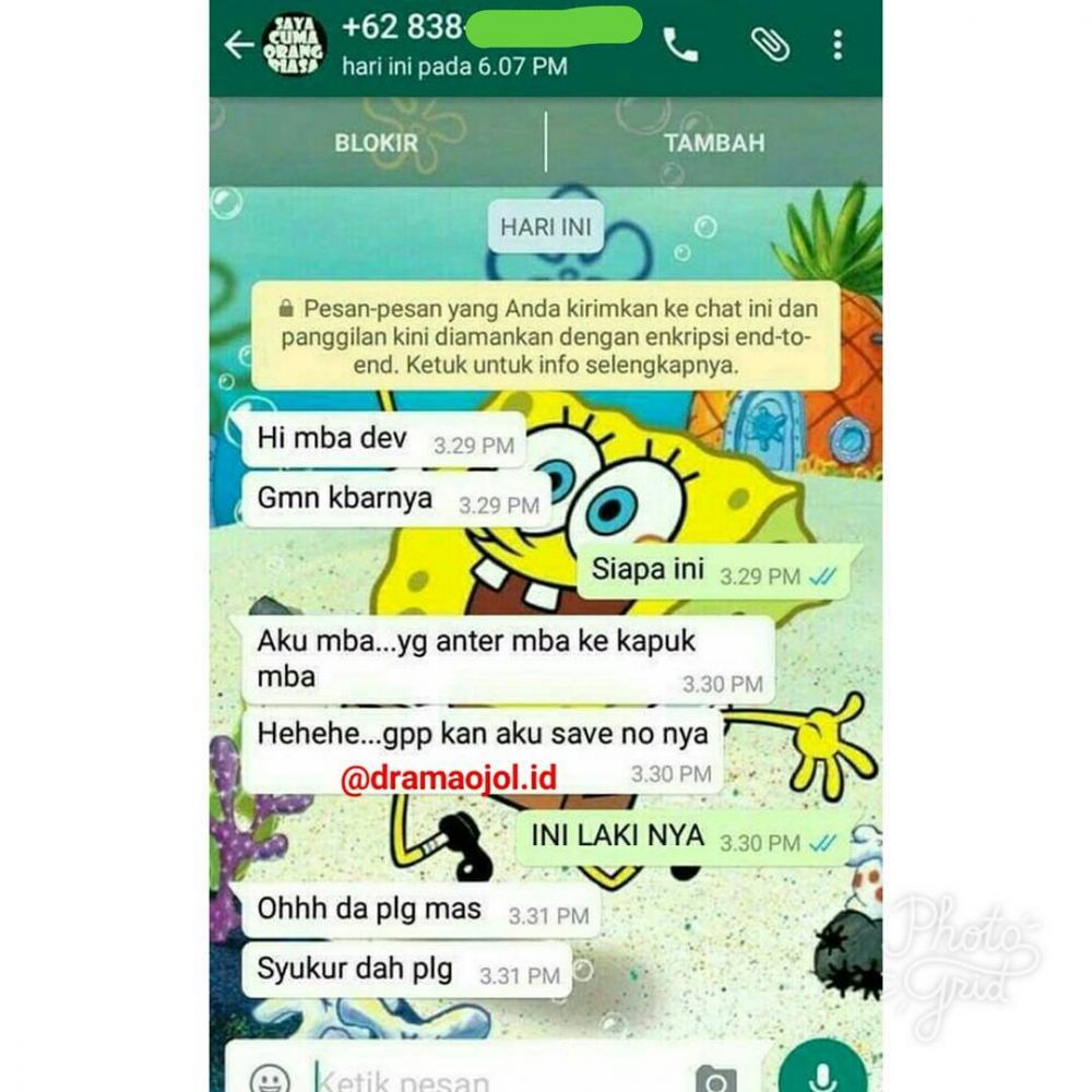 Ngakak 15 Chat Ojek Online Ngajak Kenalan Penumpang Ini Bikin