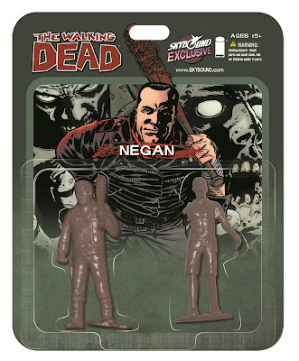San Diego Comic-Con 2013 Exclusive The Walking Dead 2 Inch PVC Mini Figure 2 Packs - Negan & Zombie