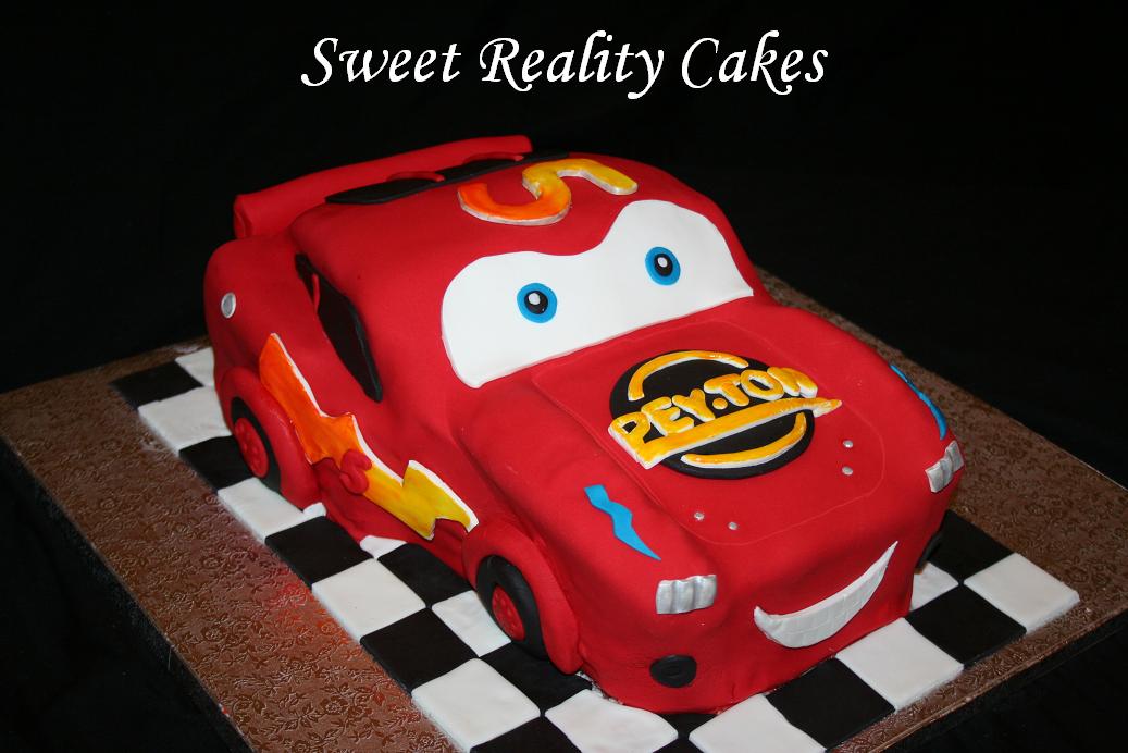 Disney 3D Cars Cake