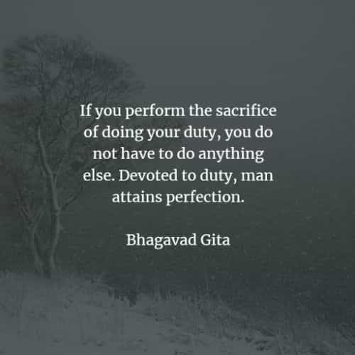 65 Famous Quotes And Sayings By Bhagavad Gita