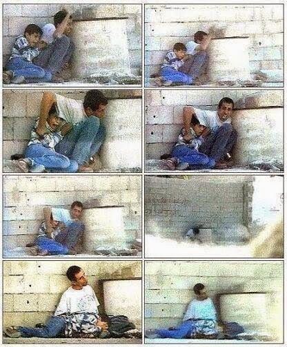 Israel-Gaza conflict, sad story behind the picture, shot dead