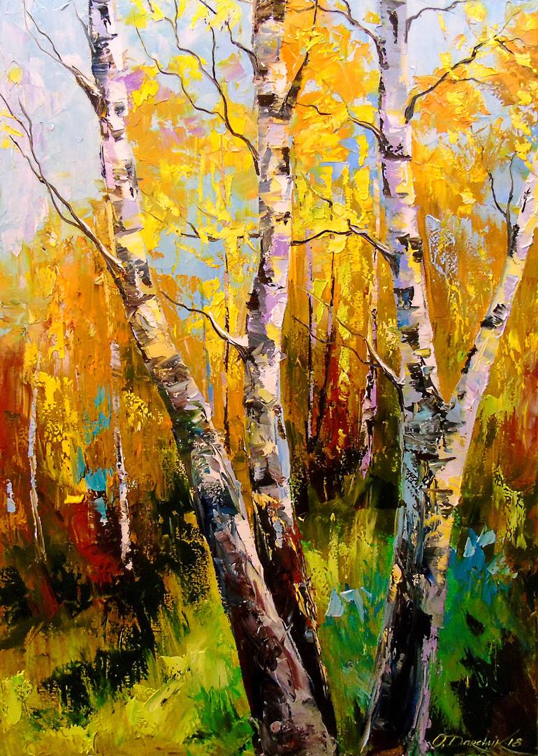 50+ Beautiful Tree Painting Ideas for Inspiration