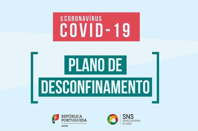 Datas do plano de desconfinamento do país e excepções