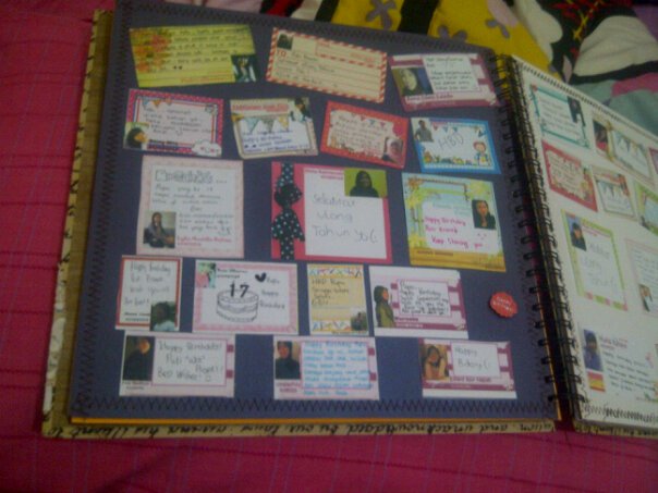 TIME CAPSULE: SCRAPBOOK For Puti Piranti's bday gift