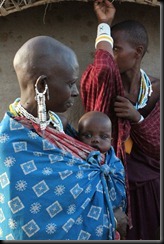 October 23, 2012 Mother with baby