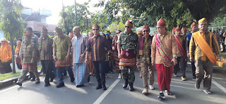 Ketua DPRD Kota Bima Ikut Meriahkan Pawai Rimpu Mantika