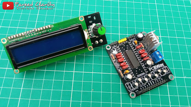 Volume & Tone Control Digital TEA6320 Arduino LCD Rotary Encoder