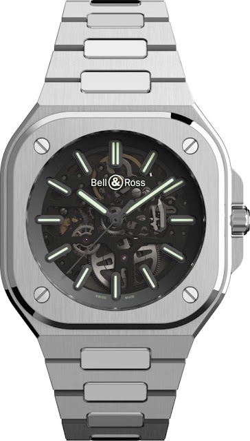 2021 New Bell & Ross BR 05 Skeleton NightLum 40 mm Watch Replica With Low Price