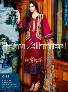 Gul Ahmed Winter Dresses Vol-2