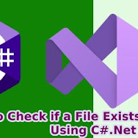 How to Check if a File Exists in .NET Core Using C#.Net