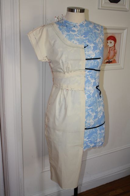 Gertie's New Blog for Better Sewing: Draping a Dress, Part Two