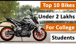 Top 10 Bikes in India under 2  Lakh