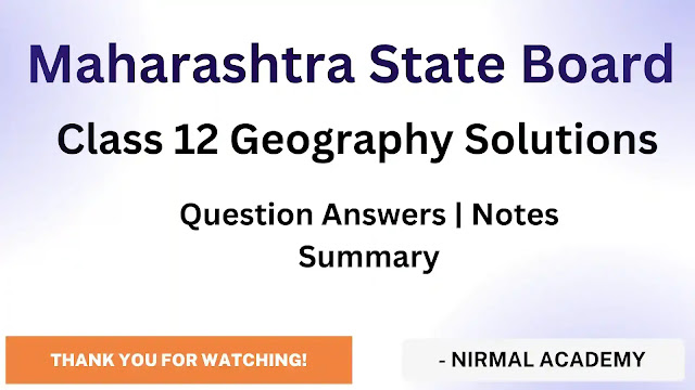 Population Part 1 Exercise 12th | Geography Class 12 Chapter 1 question answer