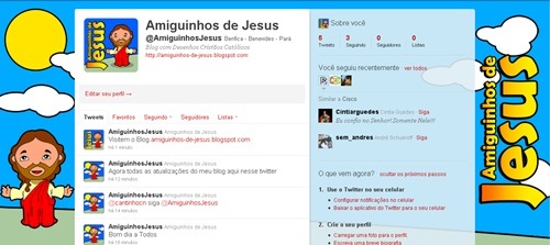 Siga @AmiguinhosJesus