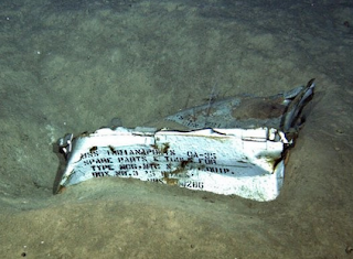 Restos del USS Indianapolis