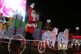  Christmas lights on Lagos Streets