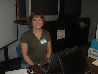 Sandy at The Acess lab