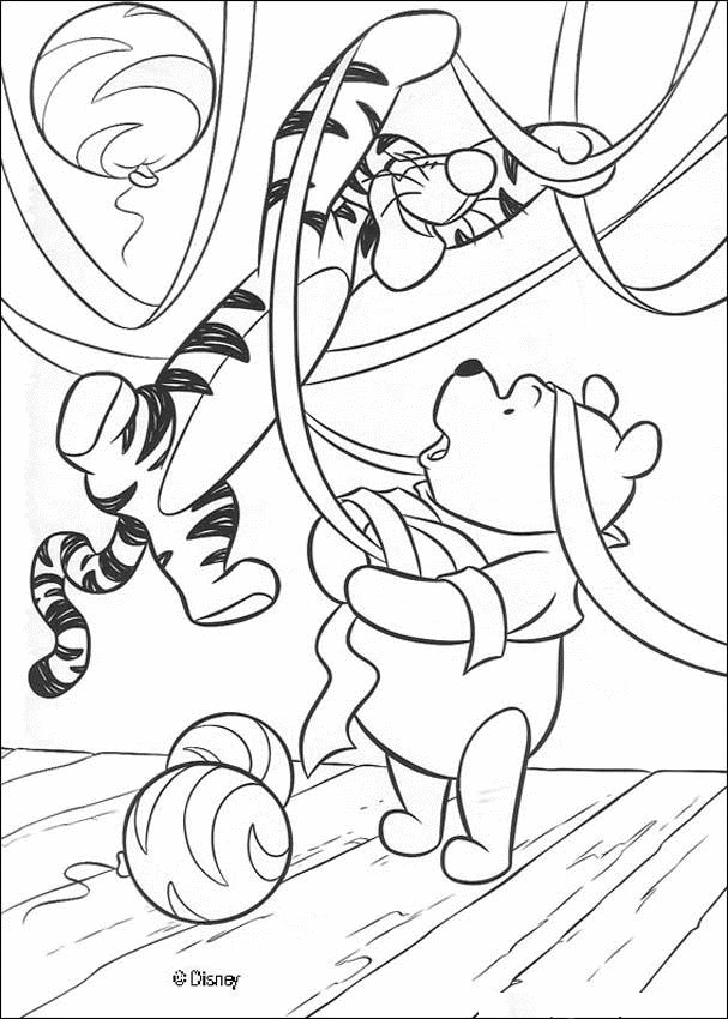 Download 14 Disney Christmas Coloring Pages Picture