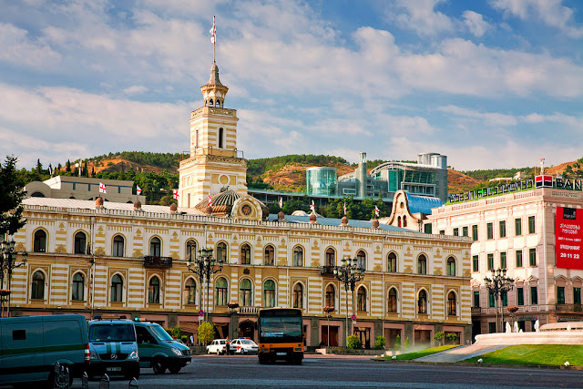 Tbilisi city hall in Georgia