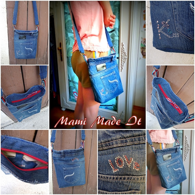 Jeans Handtasche - Denim Handbag