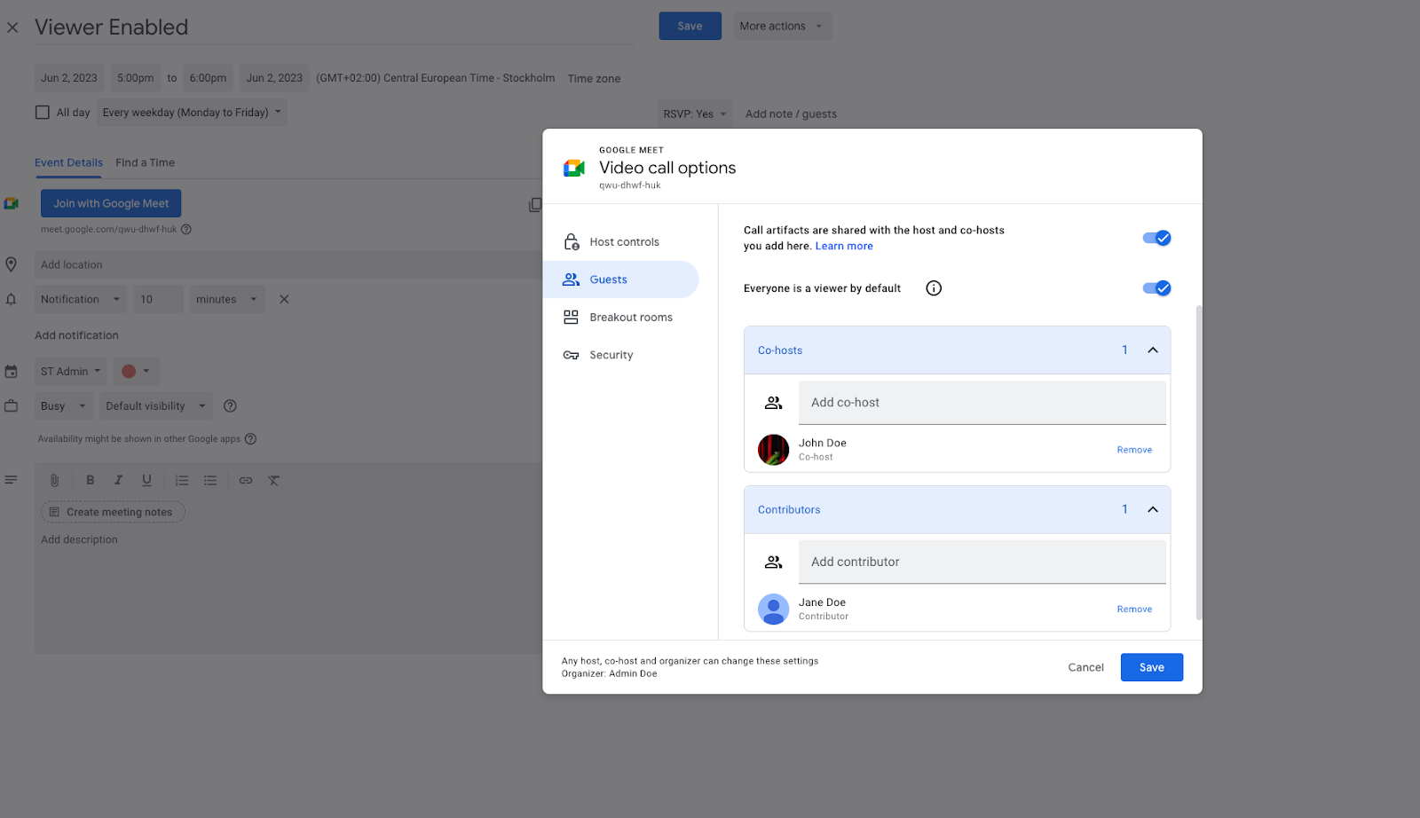 Google Workspace Updates: Turn Q&As on or off for Google Meet livestream  viewers