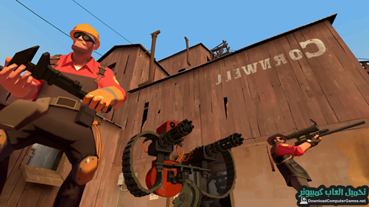 تحميل لعبة team fortress 2 للكمبيوتر