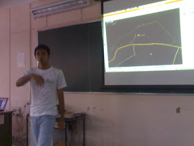 Sajjad giving the lecture