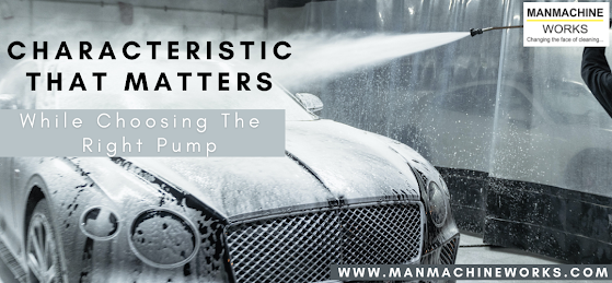 characteristics that matters while choosing the car washing pump for the vehicle cleaning business