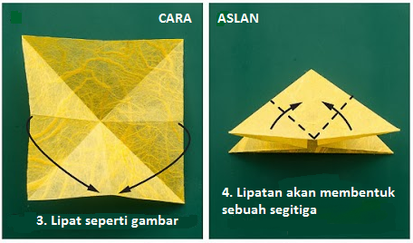 Cara Membuat Origami Kupu Kupu  Lucu Dari Kertas Lipat 