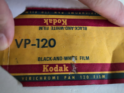 Kodak VP-120 black-and-white film