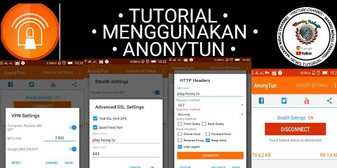 Cara Mengatur Anonytun Yang Mudah