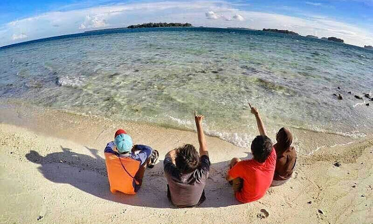 pulau dolphin di wilayah pulau kelapa kepulauan seribu utara