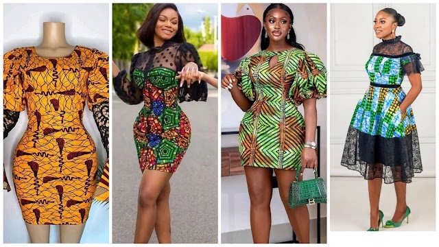 12 Latest Ankara Short Gown designs