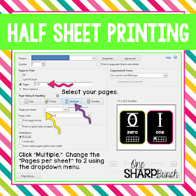Great classroom hack for printing PDF files! You'll love these PDF printing tips that are sure to make printing in your Kindergarten classroom a little bit easier!