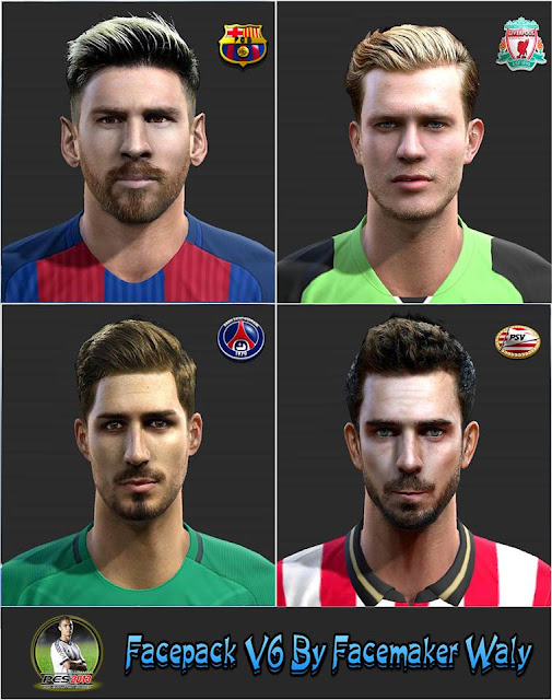 PES 2013 Facepack V6 By FacemakerWaly