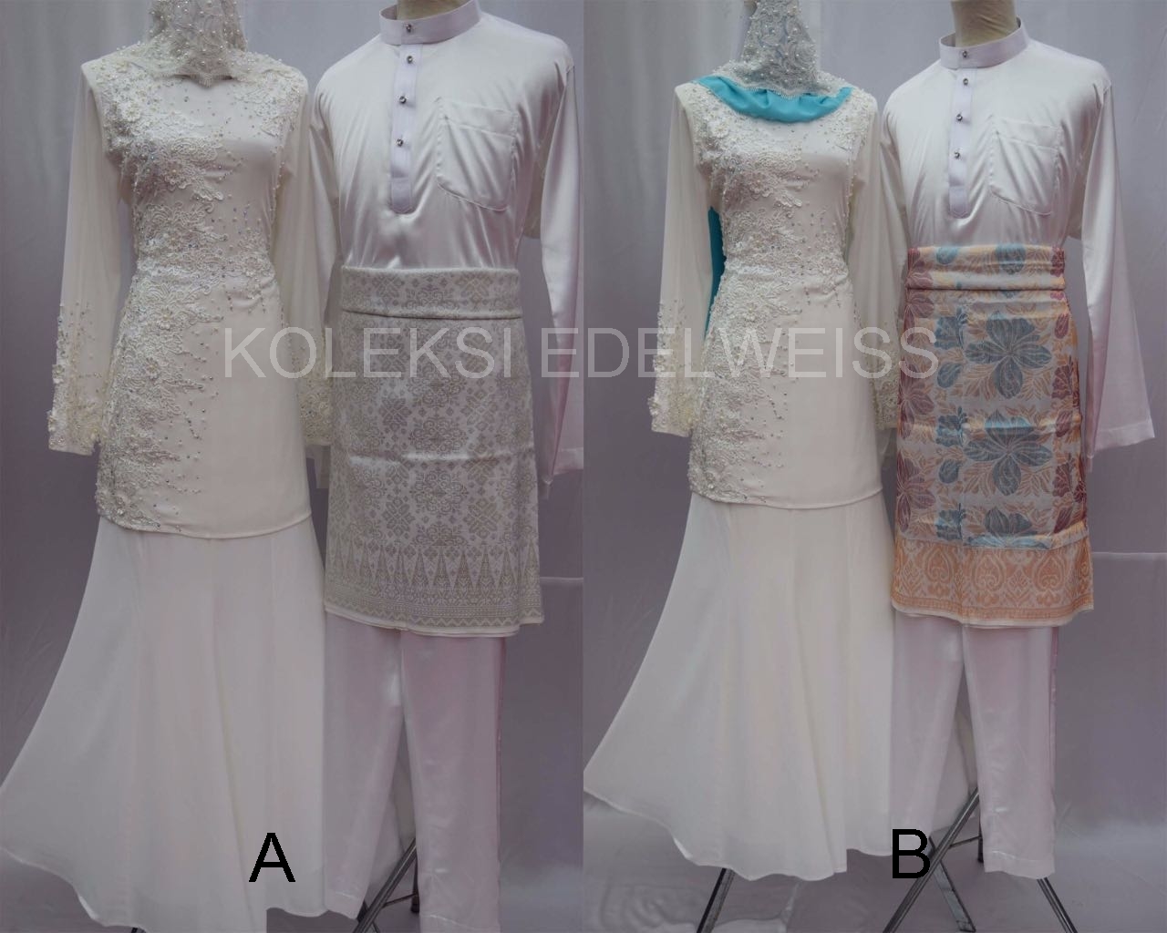 KOLEKSI EDELWEISS Baju  Pengantin Baju  Nikah dan Tunang 