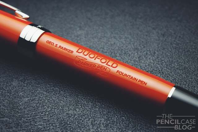 Parker Duofold Centennial Big Red fountain pen review