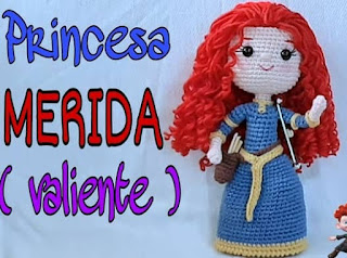 PATRON GRATIS MERIDA | BRAVE AMIGURUMI 58499