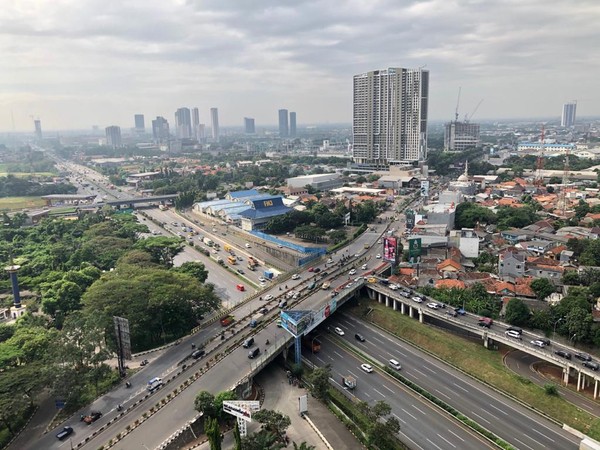 Tangerang kota dengan pencakar langit terbanyak keempat di Indonesia
