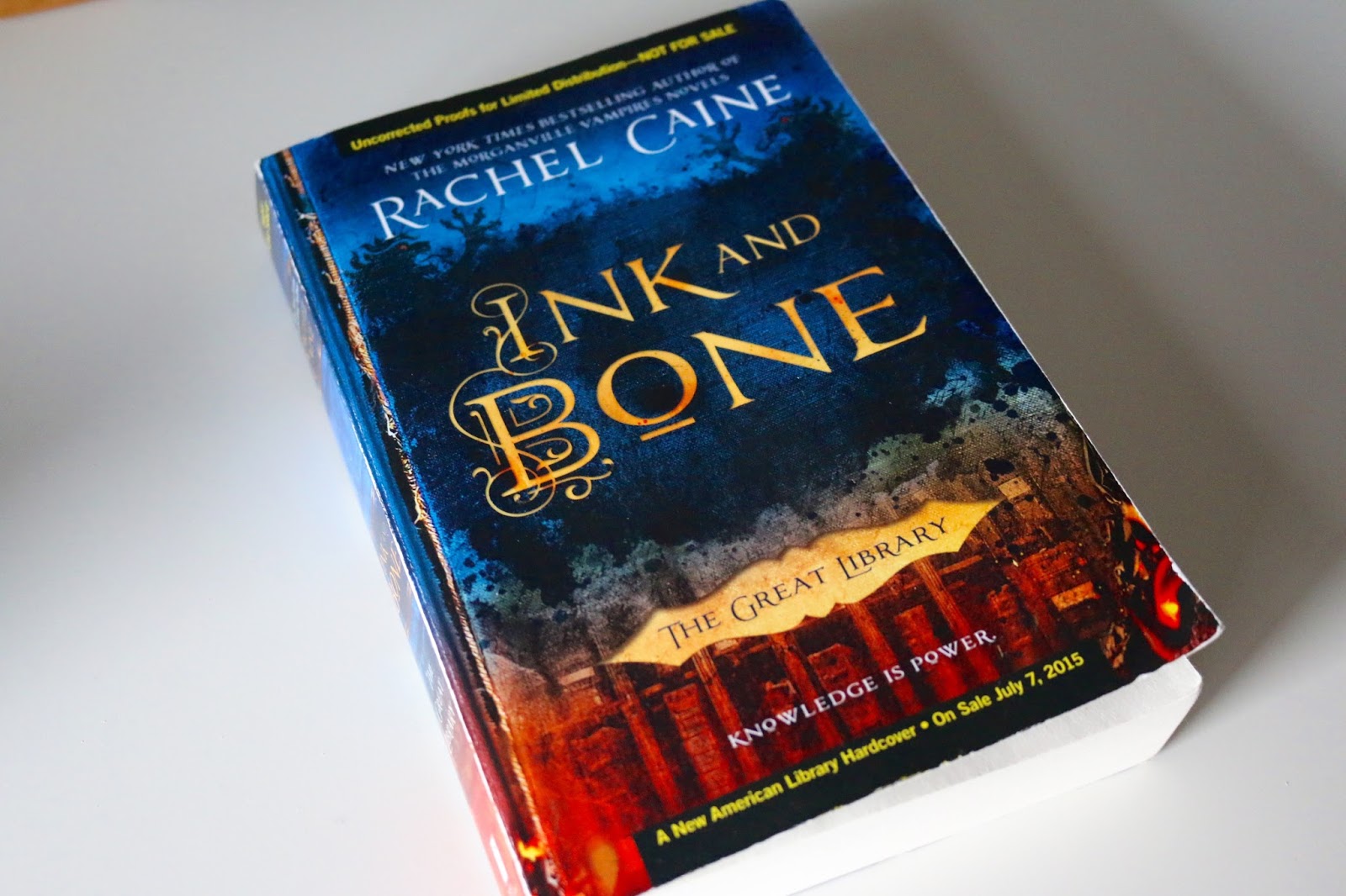 Ink And Bone By Rachel Caine Shelf Quest