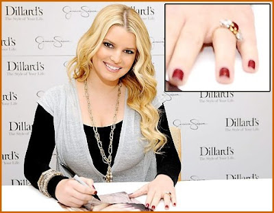 Red Diamond Engagement Rings Jessica Simpson