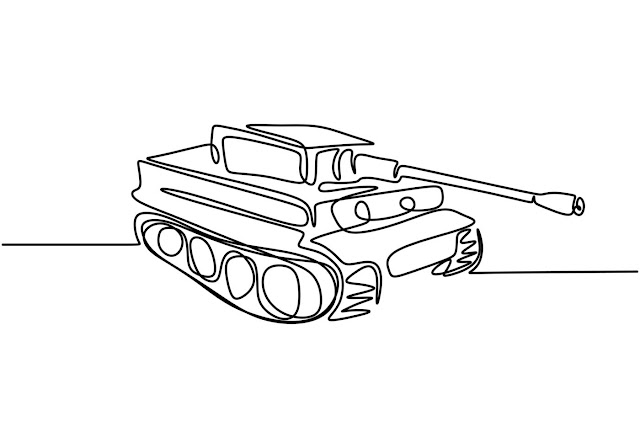 Best tank coloring pages. An armored fighting vehicle designed for frontline combat.