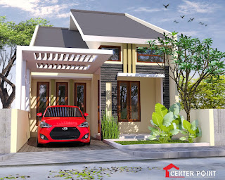 Jasa Arsitek Desain Gambar Rumah di Sawahlunto - Minimalis Modern Minimalist House Home Fasade